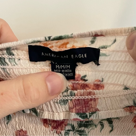 Medium American Eagle Floral Tank Top - Picture 3 of 4